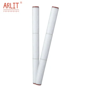 30 Inch 1 Micron Membrane PP Pleated Filter Cartridge For Wine Filter