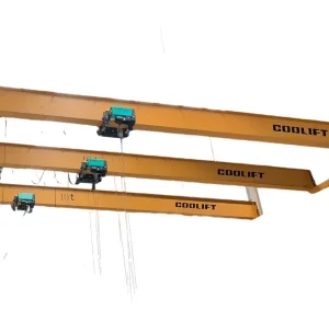 European Style 3.2-20t Single Girder Wire Rope Electric Hoist Traveling Overhead Crane