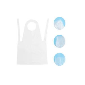Premium Unisex Disposable HDPE Polyethylene Apron for All Uses