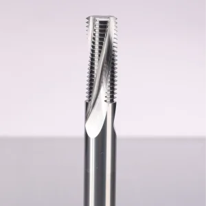 Solid Carbide Full Tooth Thread Milling Cutter for CNC Machining Center High Precision Uncoated Conventional Climb Milling