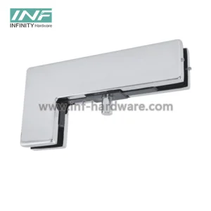 Durable Zinc Alloy/Aluminium Frameless Glass Door Patch Fitting Glass Hardware Bathroom Accessories