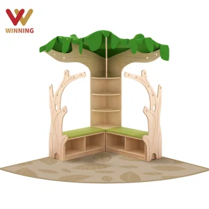 London Montessori Daycare Bookshelf Reading Corner
