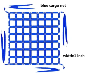 Safety Cargo Lifting Straps Net 661lbs, 3.28'x3.28' 10cm Square Mesh