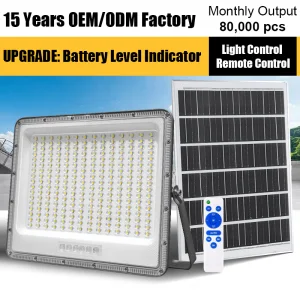Monocrystalline Solar Flood Light