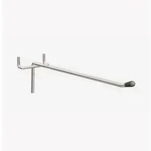 Metal Pegboard Hooks for Cardboard Display, Professional Corrugated Rack Hanging Hooks for Retail Store