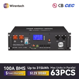 UL 5kWh Server Rack Battery