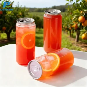 Custom design PET soda cans