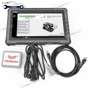 Yanmar Diesel EFI Engine Analyzer YEDST Diagnostic Tool OBD Interface Yacht Excavator Ship (V2.33 Software) 2 Years Windows