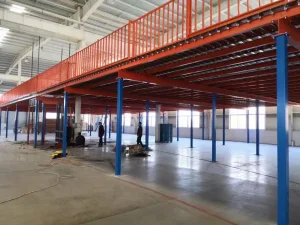 Customizable Heavy Duty Steel Structure Mezzanine Floor for Bulk Goods Storage