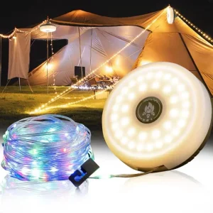 Multi-Functional LED USB Charging Outdoor Tent Flashlight Camping Light String
