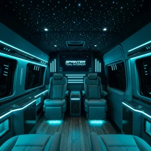 Factory Price High Spec Interior Modification Kit for 6.9m Mercedes-Benz Sprinter Full Interior Upgrade