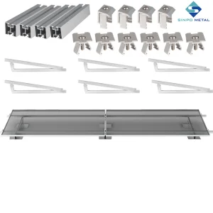 Flat Roof Aluminum Profile