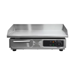 Commercial Electric Stainless Steel Griddle Full Flat Surface Non-stick Grill Temp Control Restaurant Hotel Kitchen OEM 3000W