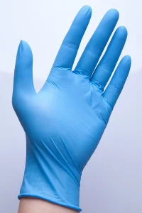 قفازات نيتريل للطب