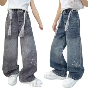 Vibrant Sweetie's Denim Wardrobe | Versatile Girls' Jeans, Trendy &amp; Cute For Outings | For A Happy Four-Season Wardrobe