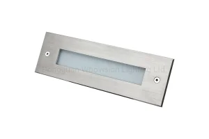 IP65 6W Eco-Friendly LED Outdoor Landscape Light Linear Recessed Step Light for Staircases