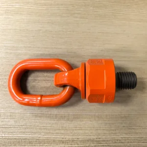 حلقة رفع دوارة غير قابلة للانزلاق 0.60-25.0t بتصميم فريد من نوعه مع محامل كروية