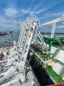 Separated Support Marine Loading Arm