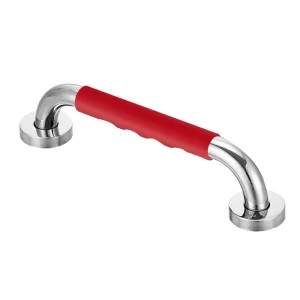 Barra de Apoio Antiderrapante Personalizada para Banheiro, Barra de Apoio para Piscina, Barra de Apoio em Aço Inoxidável para Deficientes, Barra de Apoio de Borracha