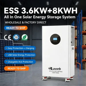 8kwh 50kW All-In-One Hybrid Solar Energy Storage System