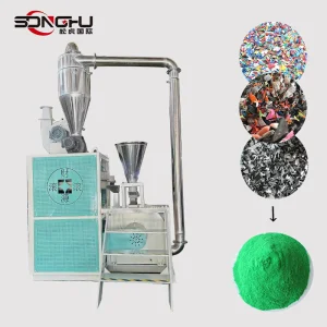 High Speed PE/PP/ABS Powder Miller Machinery/Soft Plastic Pulverizer/HDPE Grinding Machine