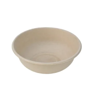 Disposable Biodegradable Bamboo Bowls for Restaurants Eco-Friendly Manufacturing