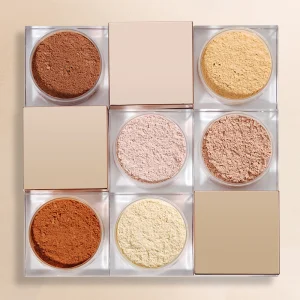 Custom Own Logo Cosmetics Loose Powder Long Lasting Waterproof Minerals Makeup Loose Setting Powder Private Label Makeup