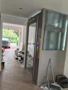 Modern Glass Elevator