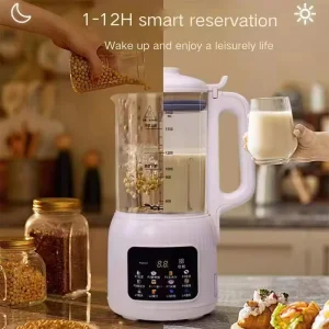 Automatic Homemade Nuts Milk Maker Cooking Blender Automatic Multi-Purpose Soymilk Maker Soup Maker