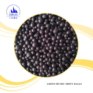 Amino Acid Organic Granule Fertilizer with Good Quality Shiny Ball