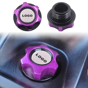 JDM Racing Alloy M37 P3.0 Engine Oil Fuel Tank Cap Cover Interior Accessories for Toyota Corolla and Lexus TOMS