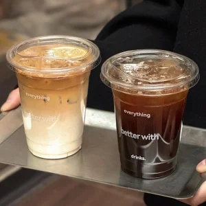 Disposable PET Iced Coffee Cups