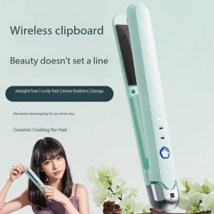 2 in 1 Wireless Portable Hair Straightener Curler