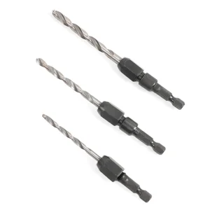 Dr. Giant Cross-Border 5-Piece Quick-Change Diamond Shank Hexagonal Twist Drill Set Detachable Drill Cores Metal Drilling Bit