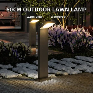 60CM IP65 LED Lawn Lights Outdoor Waterproof Aluminum Garden Style Decoration