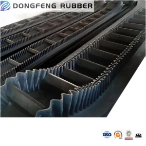 Heavy-Duty Rubber Sidewall Conveyor Belt for Mining
