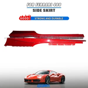 Auto parts Car Side skirt for Ferrari 488 L: 86612310 R: 86612010 &nbsp;body kit Original material pure disassembly parts