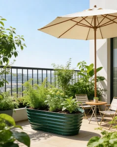 Custom Logo Metal Planting Pots: Bulk Wholesale Aluminum Containers for Hotels Resorts Corporate Gifting Powder Coated Any Ral Color Weatherproof Seal