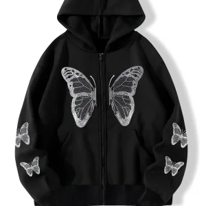 Trendy Long Sleeve Women Hoodie Comfortable Casual Streetwear