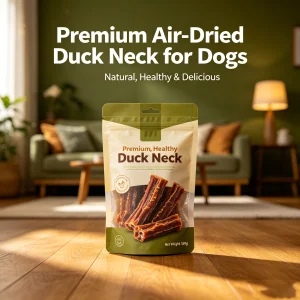 Natural Air Dried Duck Neck Treats