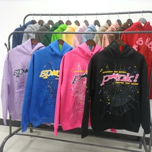 Wholesale Custom Top Quality Sp5der Bp Hellstar Essentials Denim Tears Men Hoodie