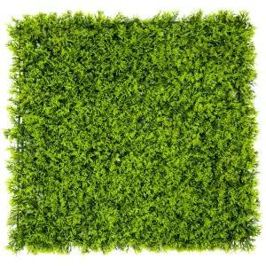 ODM WHDY Customized artificial green wall panel boxwood foliage 50*50cm DIY for indoor outdoor decoration Supplier, Factory
