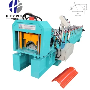 Máquina de conformado de rollos para techado de perfiles de tejas de capping de valle de canalón de metal