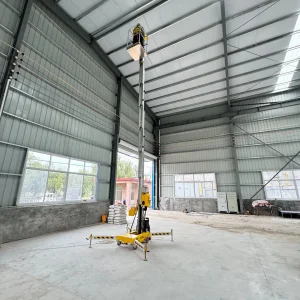 Aluminum Single Mast Lift