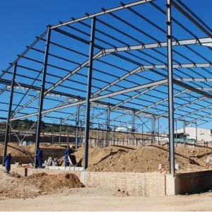 Industrial Steel Structure Factory Workshop Prefabricated Warehouse Building Metal Frame Building