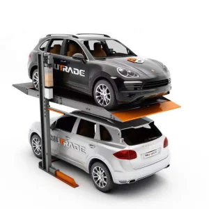 CE Vertical Multilevel Smart Parking Garage Solution for 2 Cars