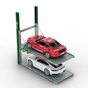 Hydraulic pit lifting type mechanical car lift vehicle parking equipment