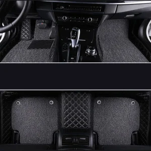 Leather Car Floor Mat