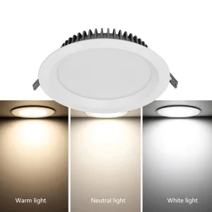 Recessed Dimmable Ultra Thin Modern Downlight Housing Commercial LED Panel Light