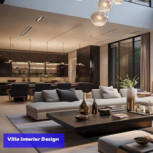 Modern 3D Interior Design Luxury Villa